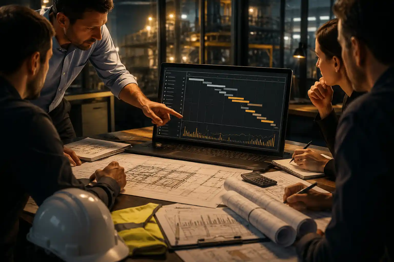 Integrated industrial project planning and performance controls